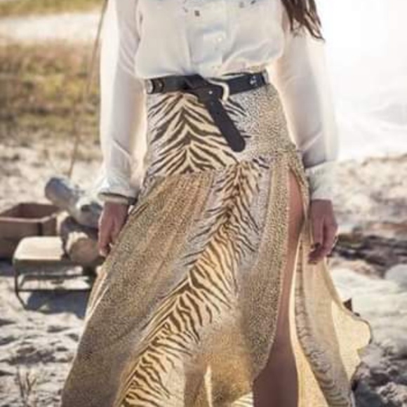 Spell Dresses & Skirts - Spell Animal Print Skirt
